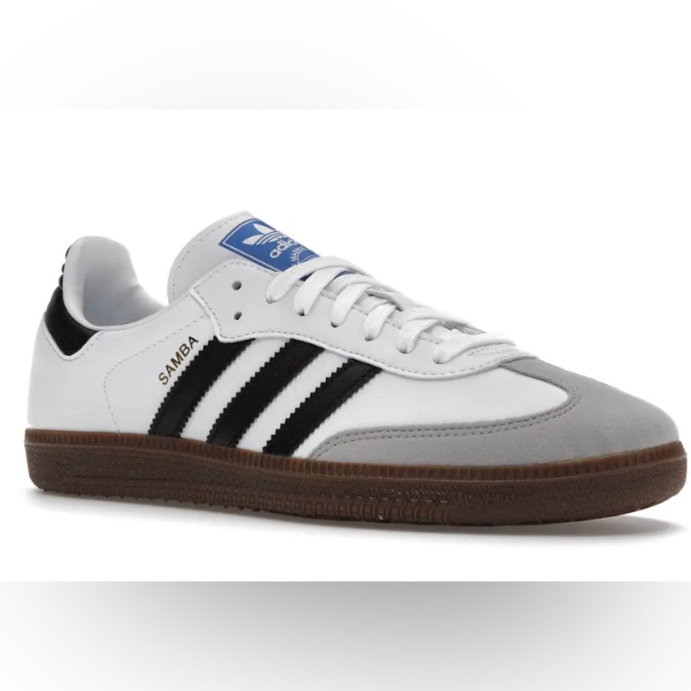 adidas Samba OG Cloud White Core Black (Stock X verified) 7M/8W/JP250/UK6.5